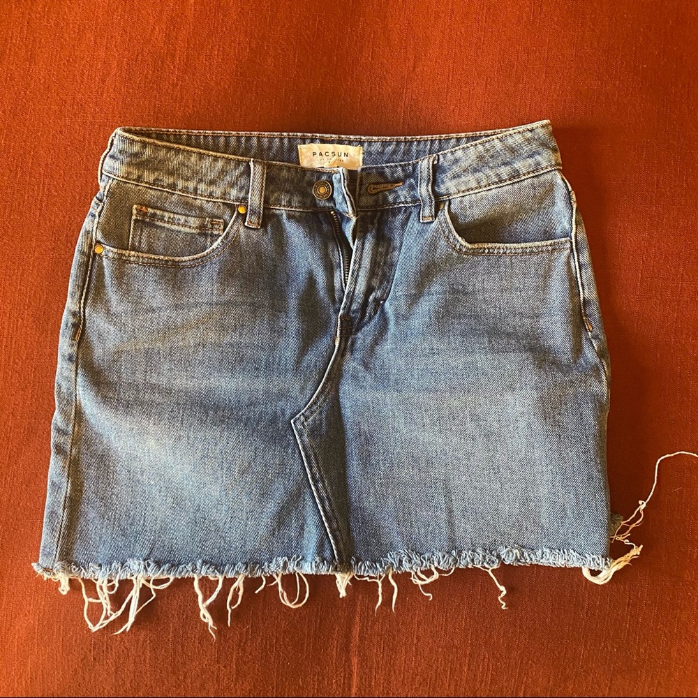 PacSun Jean Skirt